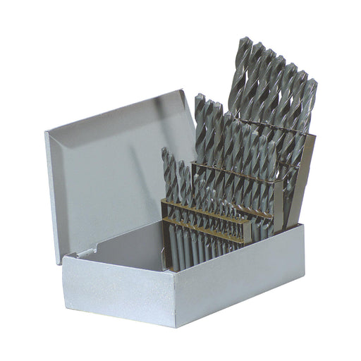 RUSHMORE USA A39-TiAlN A to Z 118° TiAIN High Speed Steel Jobbers Length Drill Set