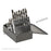 RUSHMORE USA 100004 A to Z 118° Bright High Speed Steel Jobbers Length Drill Set