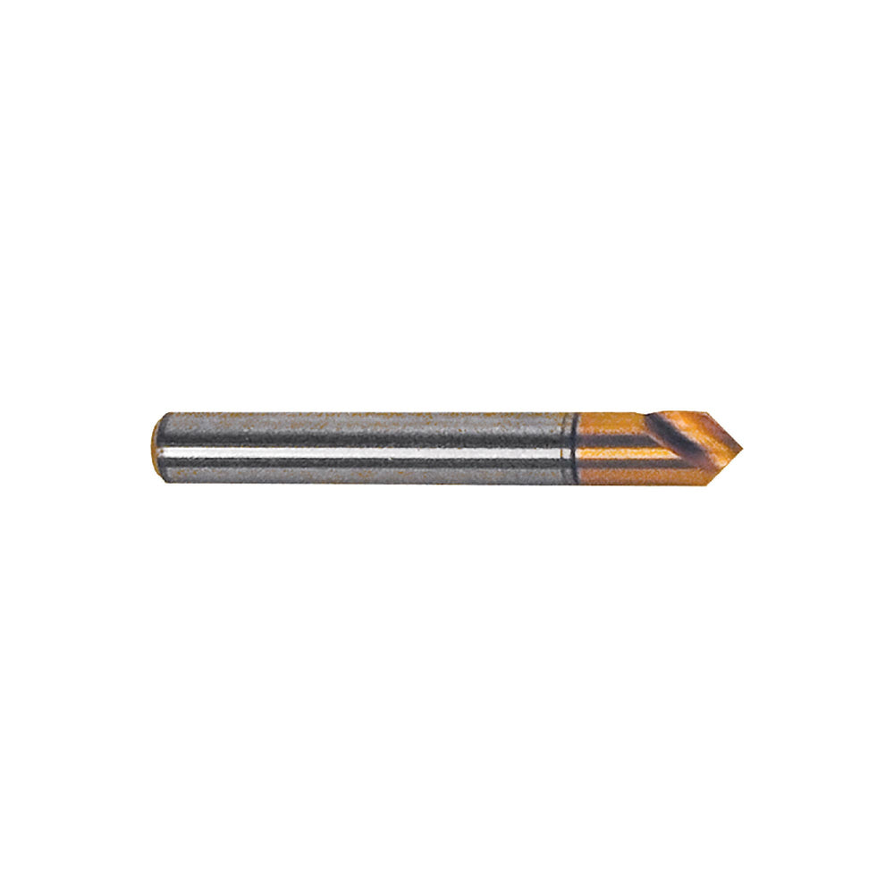 RUSHMORE USA 100036 3/8" Size, 1/4" Shank Diam., 90° M42 8% Cobalt Single Flute Countersink