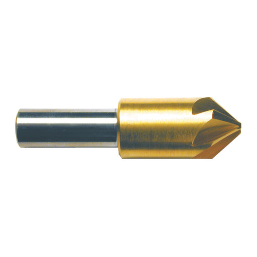 RUSHMORE USA 100048 5/8" Size, 3/8" Shank Diam., 60° M42 8% Cobalt Six Flute Countersink