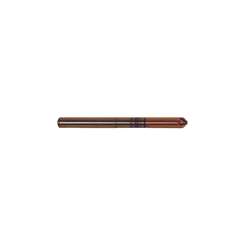 RUSHMORE USA 100065 3/16" Size, 3/16" Shank Diam., 90° M42 8% Cobalt Six Flute Countersink