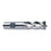 RUSHMORE USA 100119 1/4" Size, 5/8" LOC, 4 Flute, Bright High Speed Steel Finishing End Mill