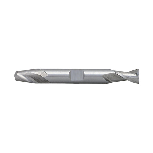 RUSHMORE USA 100088 21/64" Size, 9/16" LOC, 2 Flute, High Speed Steel 2 Flute Finishing End Mill