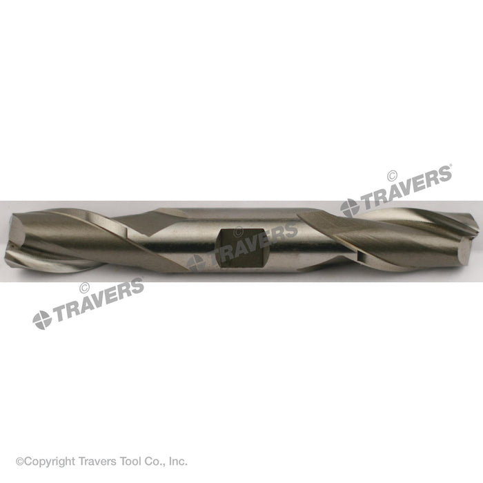 RUSHMORE USA 100097 1/2" Size, 13/16" LOC, 2 Flute, High Speed Steel 2 Flute Finishing End Mill