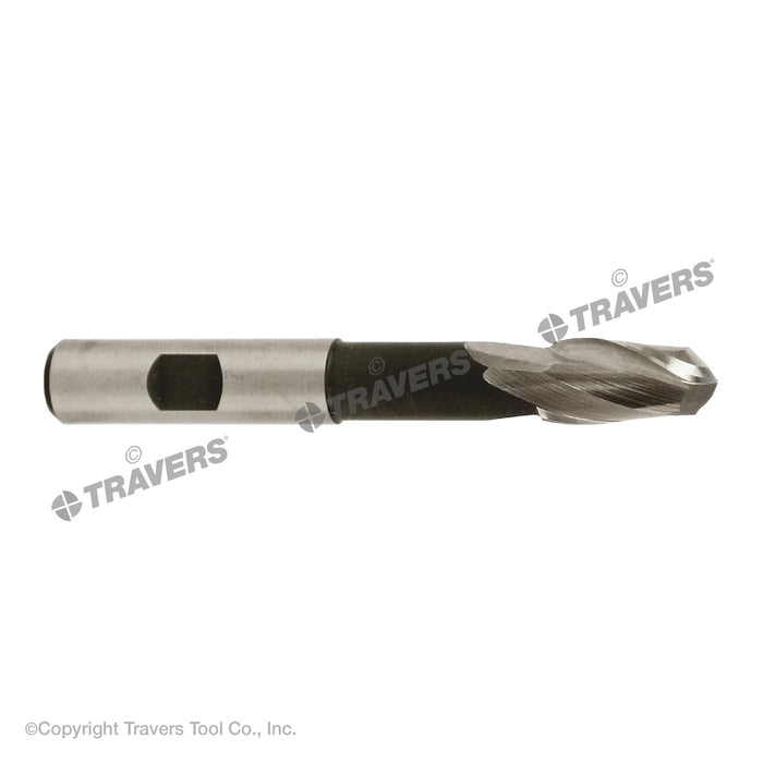 RUSHMORE USA 100593 3/4" Size, 1-5/8" LOC, 2 Flute, High Speed Steel Ball End Mill