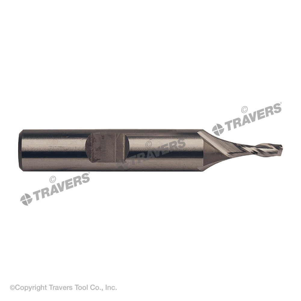 RUSHMORE USA 100648 3/16" Size, 7/16" LOC, 2 Flute, M42 8% Cobalt 2 Flute Finishing End Mill