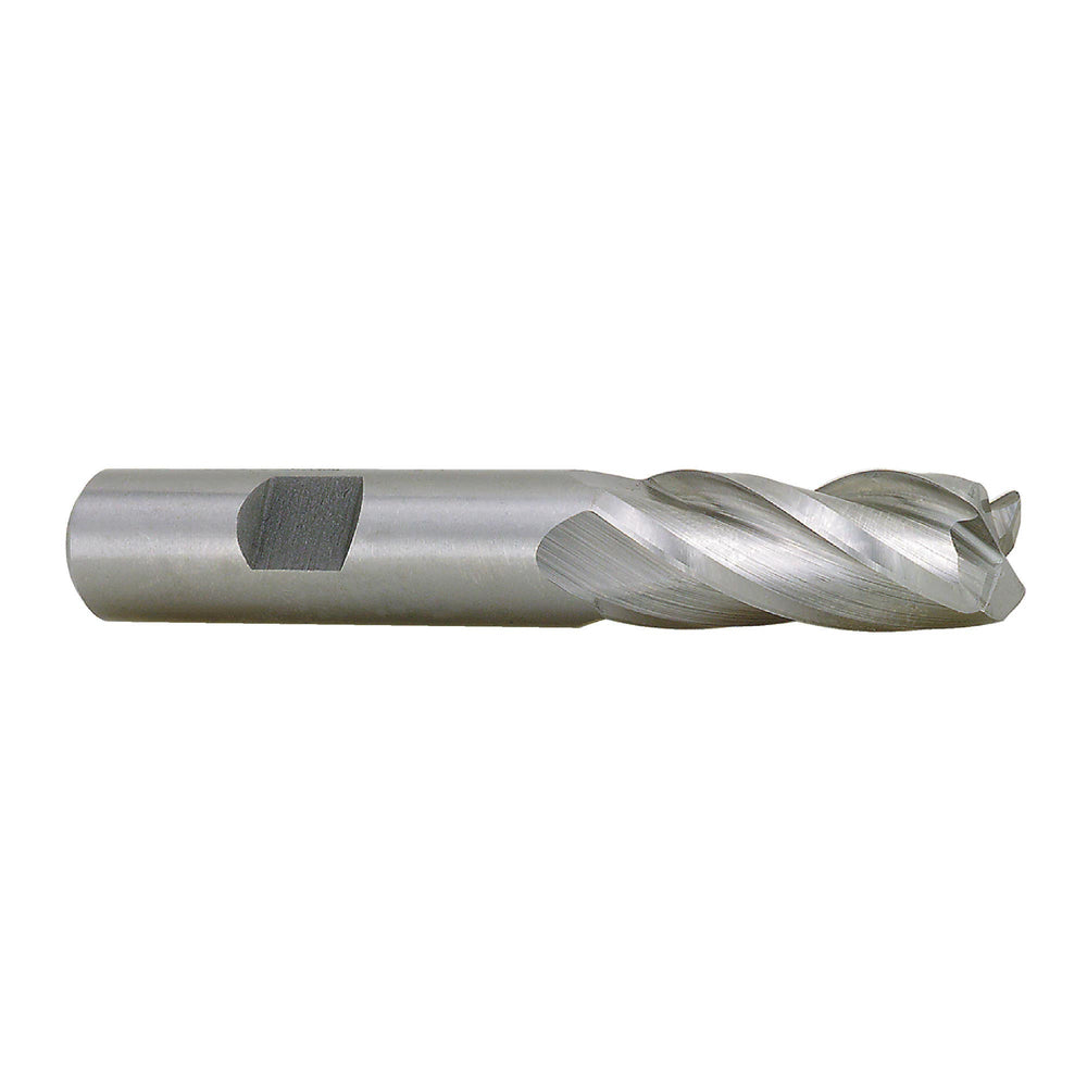 RUSHMORE USA 100698 5/8" Size, 1-5/8" LOC, 4 Flute, Bright M42 8% Cobalt Finishing End Mill