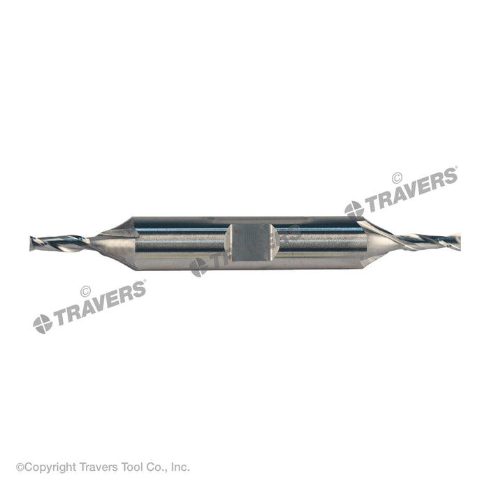 RUSHMORE USA 100713 1/8" Size, 3/8" LOC, 2 Flute, M42 8% Cobalt 2 Flute Finishing End Mill