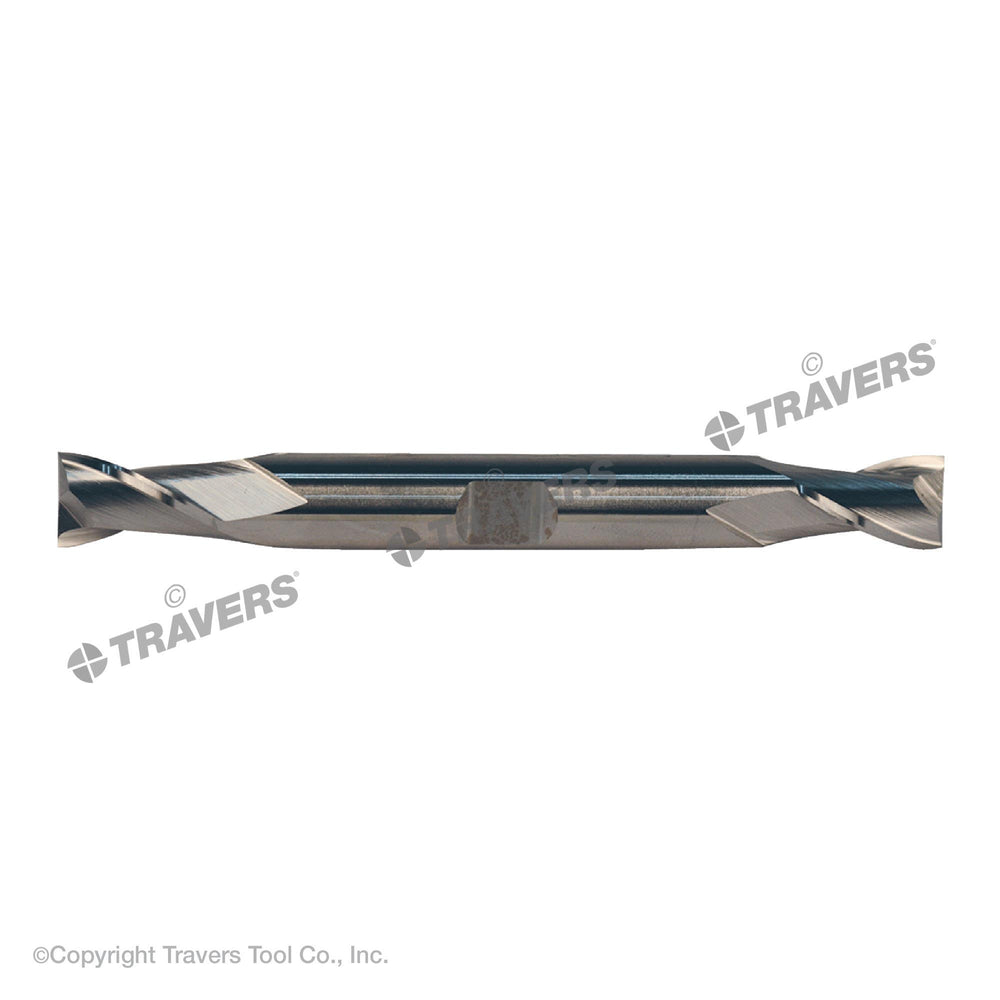 RUSHMORE USA 100718 1/2" Size, 13/16" LOC, 2 Flute, M42 8% Cobalt 2 Flute Finishing End Mill