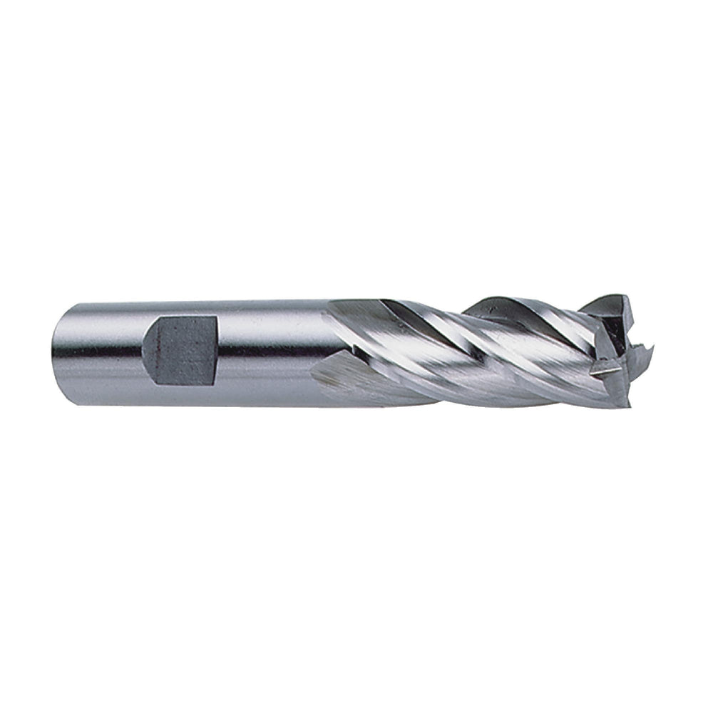 RUSHMORE USA 100389 9/16" Size, 1-3/8" LOC, 4 Flute, Bright M42 8% Cobalt Finishing End Mill