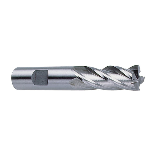 RUSHMORE USA 100389 9/16" Size, 1-3/8" LOC, 4 Flute, Bright M42 8% Cobalt Finishing End Mill