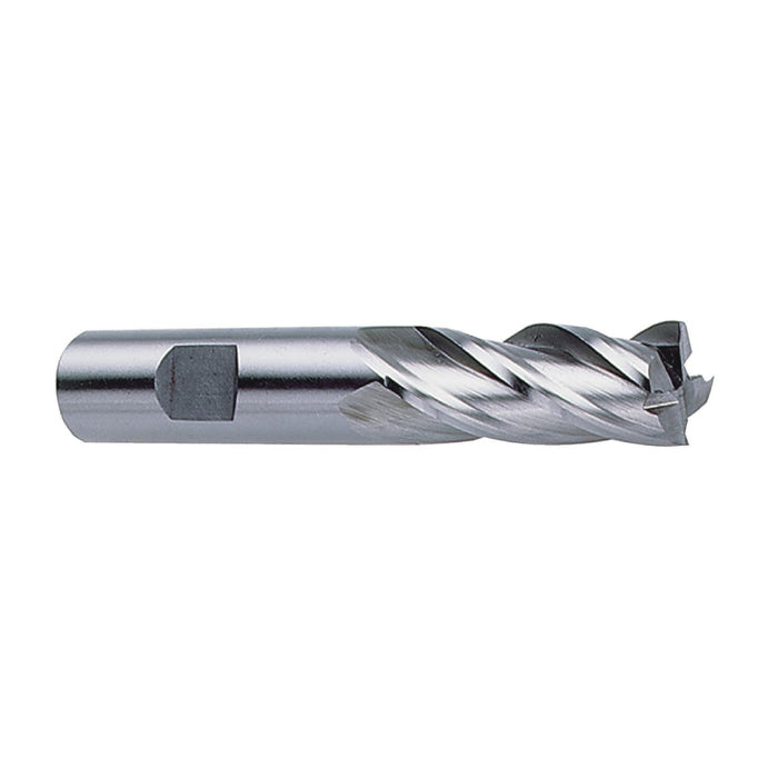 RUSHMORE USA 100410 1/2" Size, 1-1/4" LOC, 6 Flute, Bright M42 8% Cobalt Finishing End Mill