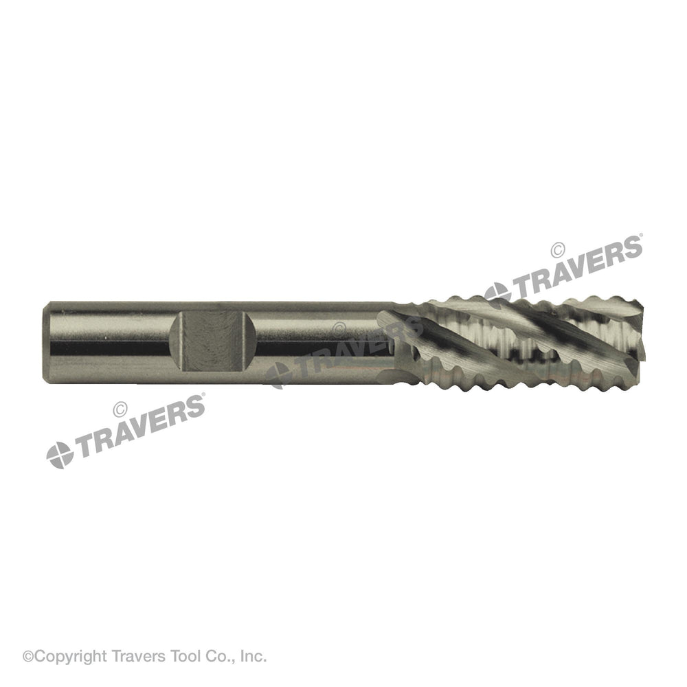RUSHMORE USA 100740 3/4" Size, Coarse Pitch, 1-5/8" LOC, 4 Flute, M42 8% Cobalt Roughing End Mill