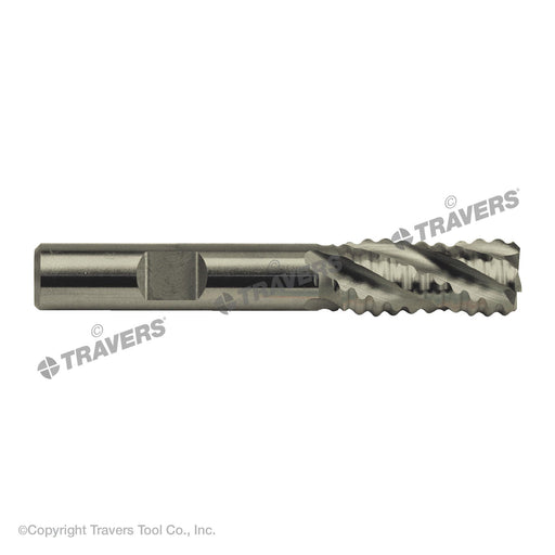 RUSHMORE USA 100740 3/4" Size, Coarse Pitch, 1-5/8" LOC, 4 Flute, M42 8% Cobalt Roughing End Mill