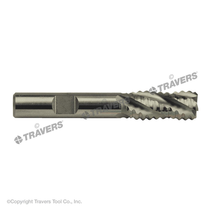 RUSHMORE USA 100733 7/16" Size, Coarse Pitch, 1" LOC, 4 Flute, M42 8% Cobalt Roughing End Mill