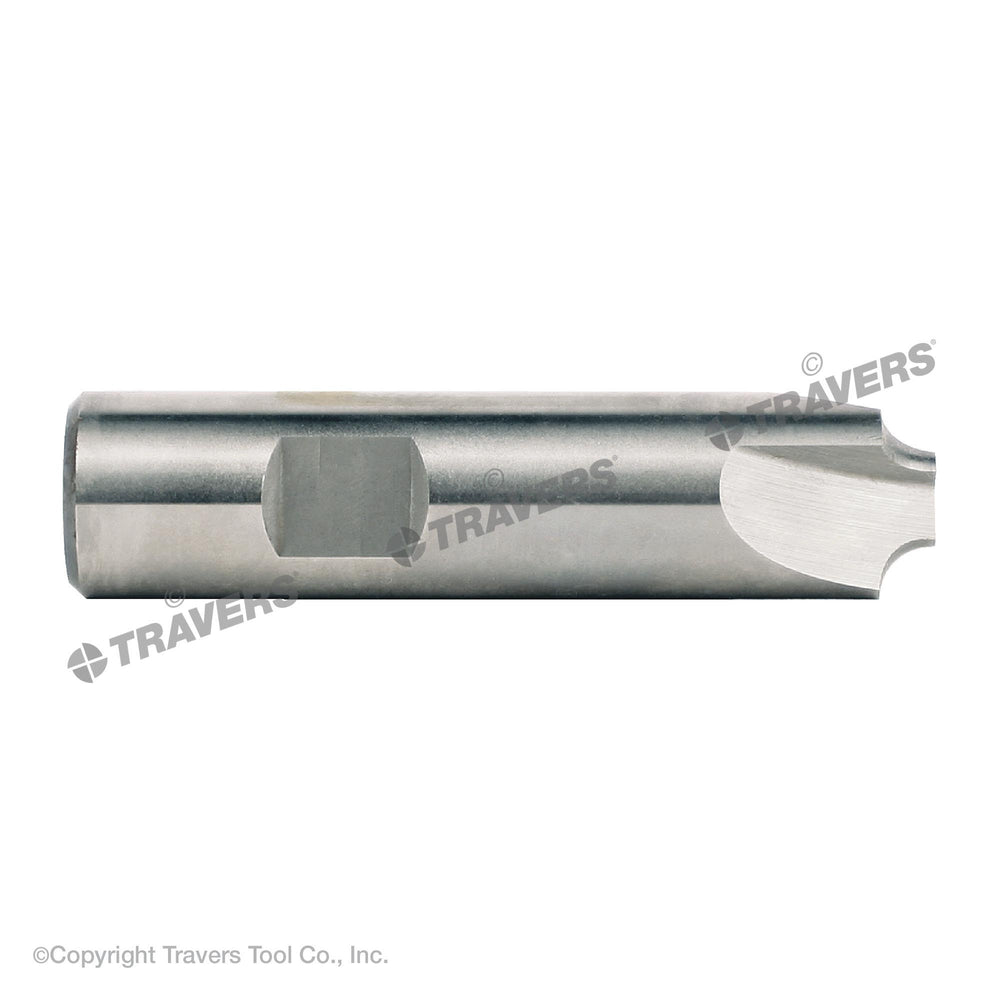 RUSHMORE USA 100764 1/16" Radius, 7/16" Dia., 3 Flute, Cobalt Corner Rounding End Mill