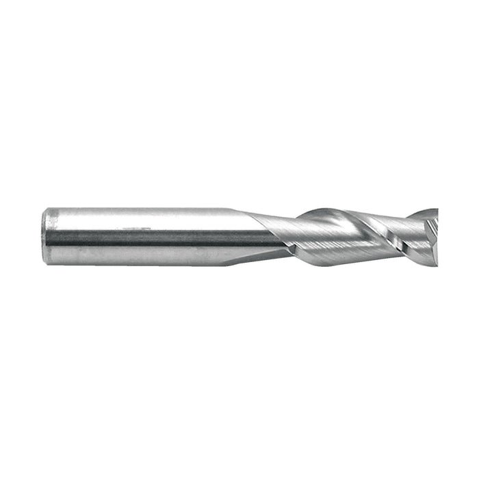 RUSHMORE USA 100160 3/4" Size, 1-1/2" LOC, 2 Flute, Solid Carbide 2 Flute Finishing End Mill