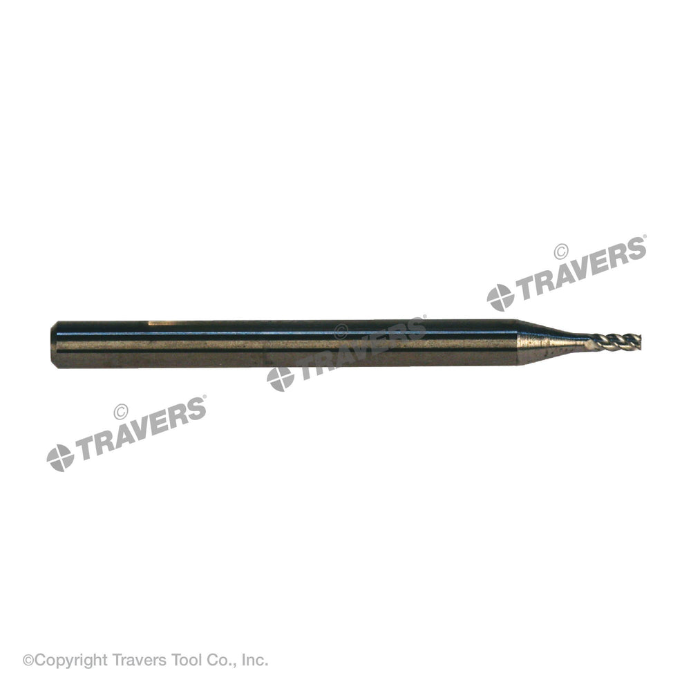 RUSHMORE USA 100174 7/32" Size, 5/8" LOC, 4 Flute, Bright Solid Carbide Finishing End Mill