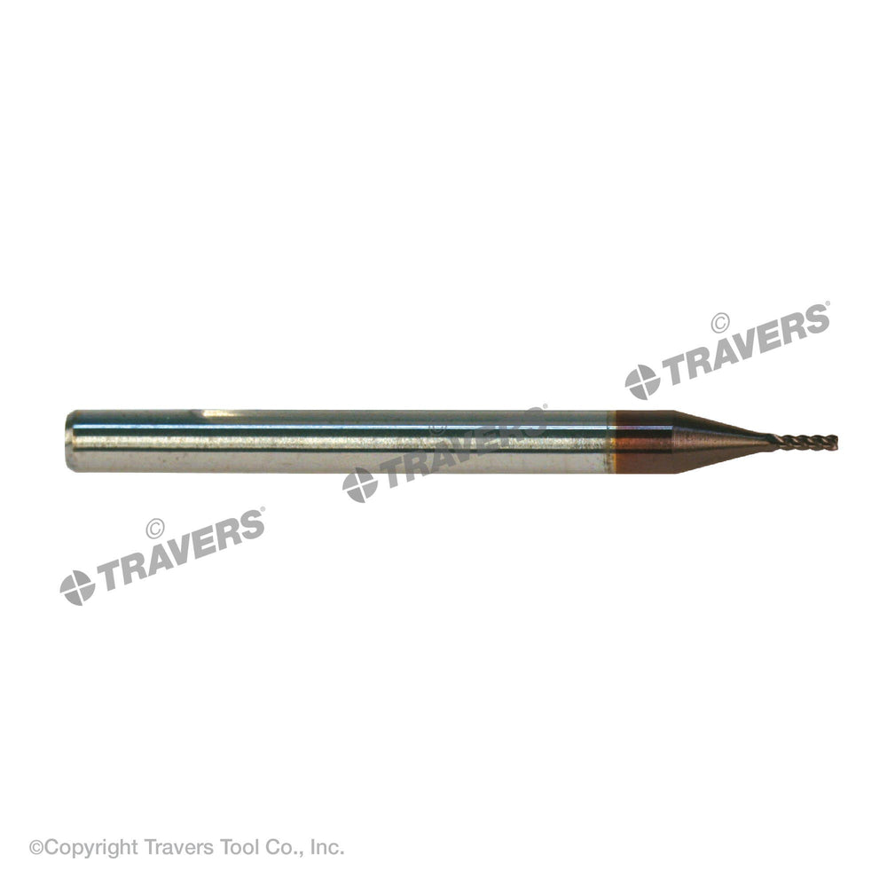 RUSHMORE USA 100262 17/64" Size, 3/4" LOC, 4 Flute, TiCN Solid Carbide Finishing End Mill