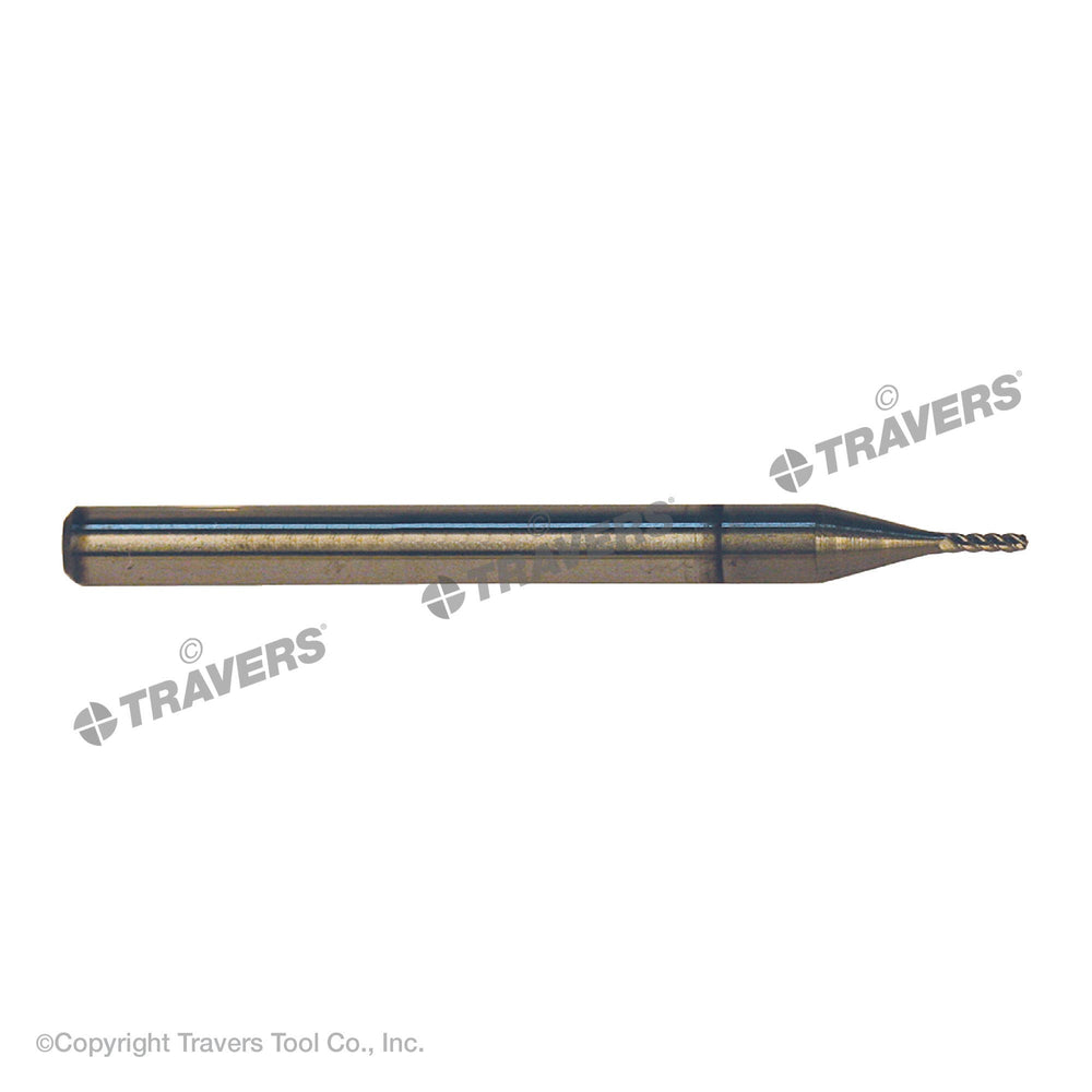 RUSHMORE USA 100304 3/32" Size, 3/8" LOC, 4 Flute, Solid Carbide Ball End Mill