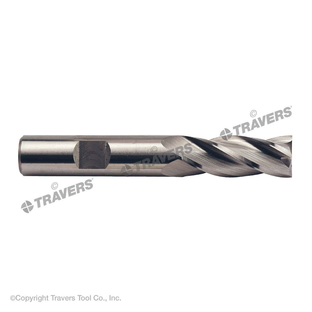 RUSHMORE USA 100390 5/8" Size, 1-5/8" LOC, 4 Flute, Bright M42 8% Cobalt Finishing End Mill