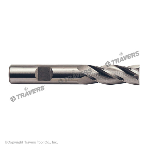 RUSHMORE USA 100390 5/8" Size, 1-5/8" LOC, 4 Flute, Bright M42 8% Cobalt Finishing End Mill