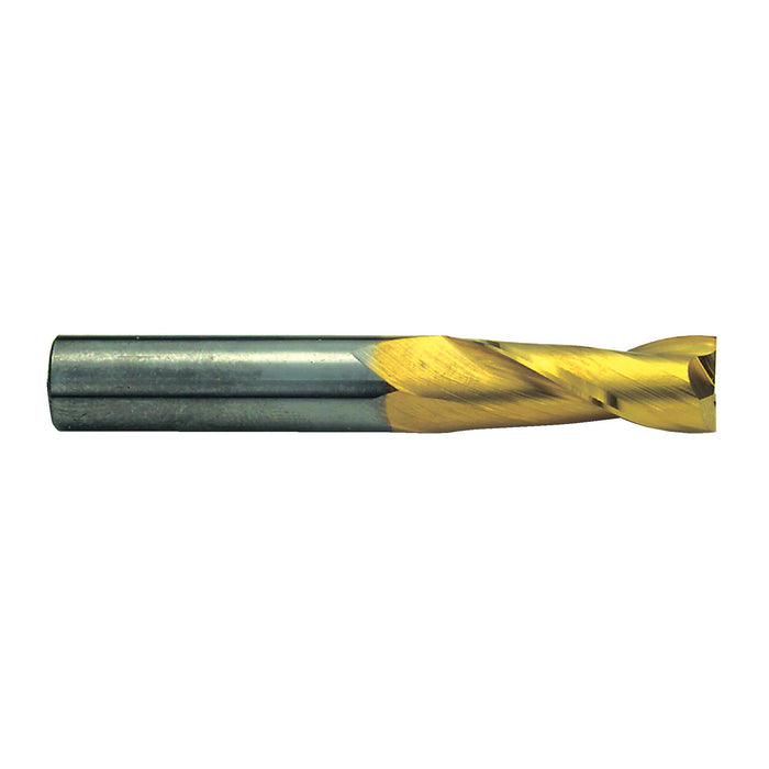 RUSHMORE USA 100458 1/32" Size, 5/64" LOC, 2 Flute, Solid Carbide 2 Flute Finishing End Mill