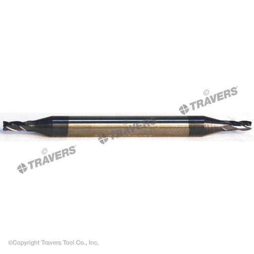 RUSHMORE USA 100513 1/16" Size, 1/8" LOC, 4 Flute, AlTiN Solid Carbide Finishing End Mill