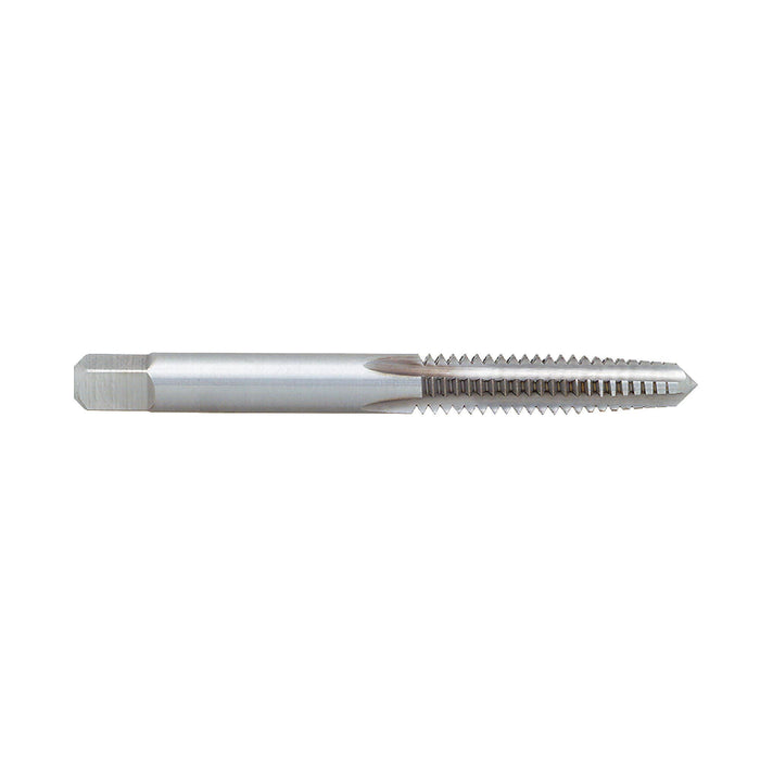 RUSHMORE USA 101010 12mmX1.75mm Size, D6 Thread Limit, Plug Chamfer, 4 Flute, Bright High Speed Steel, Right Hand Cut Straight Flute Hand Tap