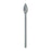 RUSHMORE USA 102634 3/16" .0925" Shank Diam., Swiss Cut Tree-Pointed End Rotary Bur