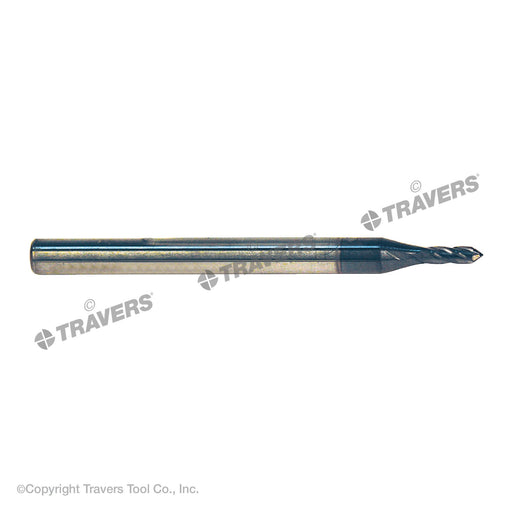 RUSHMORE USA 105693 3/32" Size, 3/8" LOC, 4 Flute, 90° Point Angle, Solid Carbide Drill Mill
