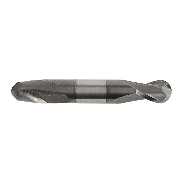 RUSHMORE USA 101032 5/16" Size, 1/2" LOC, 2 Flute, Solid Carbide Ball End Mill
