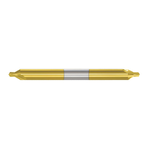 RUSHMORE USA 101098 #4 Long 60° Solid Carbide Combination Drill & Countersink
