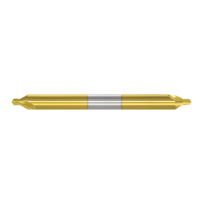 RUSHMORE USA 101098 #4 Long 60° Solid Carbide Combination Drill & Countersink