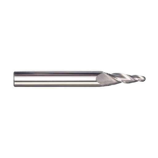 RUSHMORE USA 101139 7°, 1/8" Small End Dia., 1/2" LOC, Solid Carbide Tapered End Mill