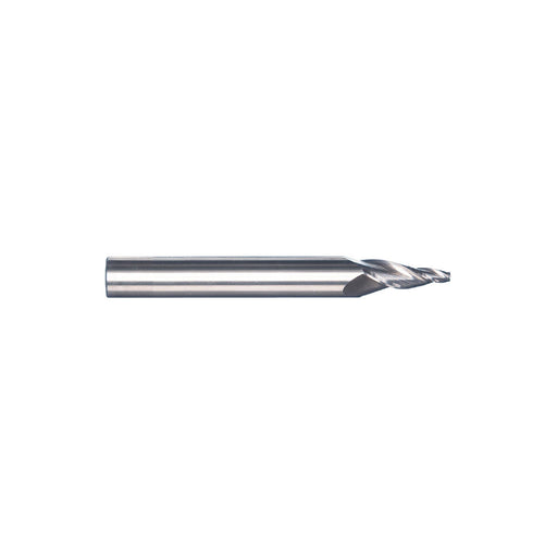 RUSHMORE USA 101152 10°, 1/8" Small End Dia., 3/4" LOC, Solid Carbide Tapered End Mill