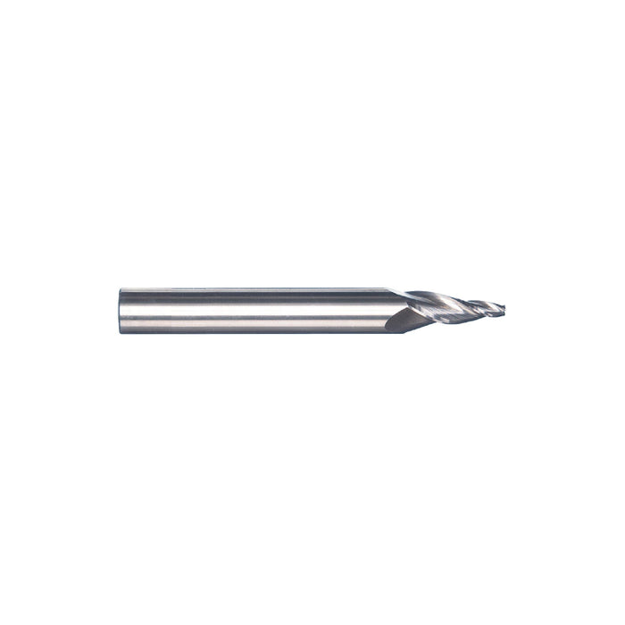 RUSHMORE USA 101152 10°, 1/8" Small End Dia., 3/4" LOC, Solid Carbide Tapered End Mill