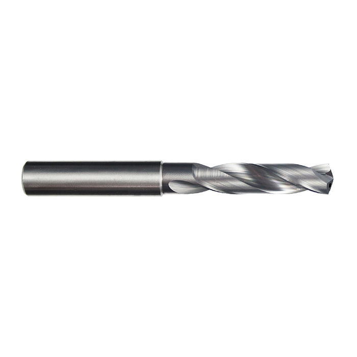 RUSHMORE USA 101957 6.40mm 140° 3.580" OAL Solid Carbide Coolant Fed Drill