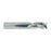 RUSHMORE USA 102609 3.00mm Size, 12.00mm LOC, 3 Flute, Bright Solid Carbide Finishing End Mill
