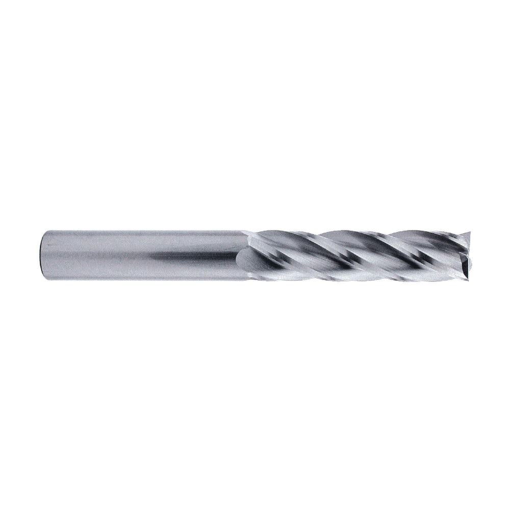 RUSHMORE USA 102617 4.00mm Size, 25.00mm LOC, 4 Flute, Bright Solid Carbide Finishing End Mill