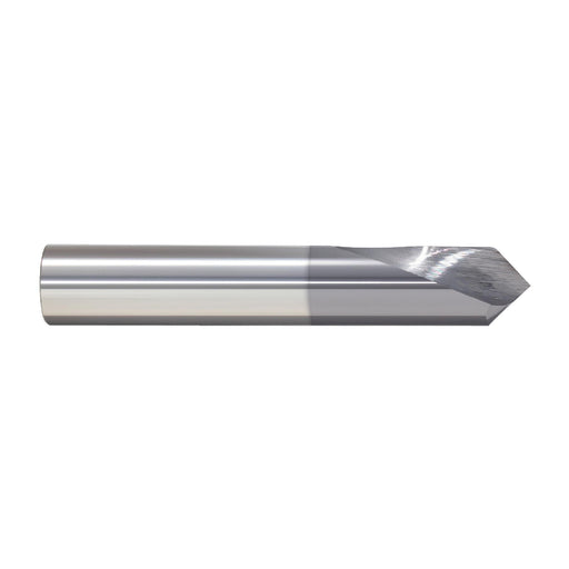 RUSHMORE USA 102700 3/8" 90° 2-1/2" OAL, Solid Carbide Spotting Drill