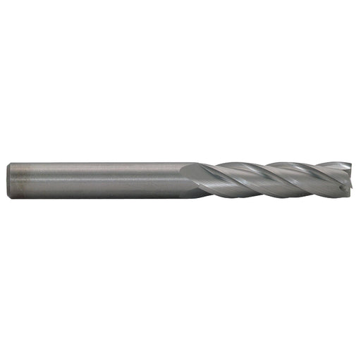 RUSHMORE USA 102731 1/8" Size, 3/4" LOC, 4 Flute, Bright Solid Carbide Finishing End Mill