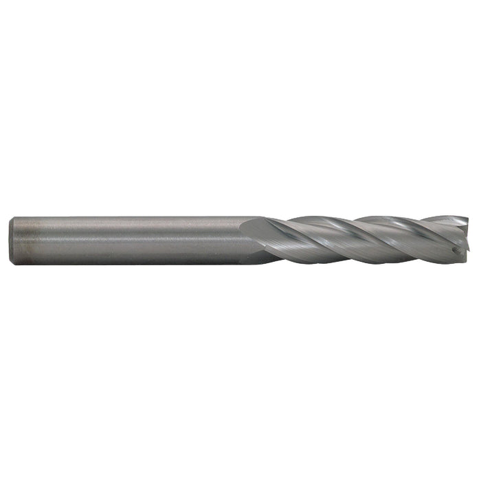 RUSHMORE USA 102731 1/8" Size, 3/4" LOC, 4 Flute, Bright Solid Carbide Finishing End Mill