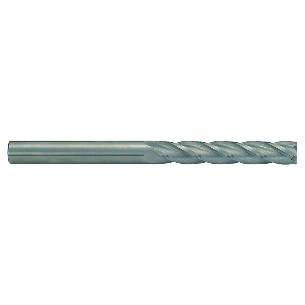 RUSHMORE USA 102742 3/16" Size, 1-1/8" LOC, 4 Flute, Bright Solid Carbide Finishing End Mill