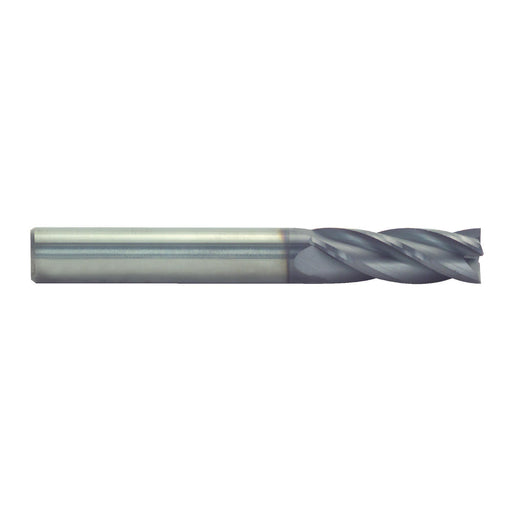 RUSHMORE USA 102753 1/4" Size, 1-1/8" LOC, 4 Flute, AlTiN Solid Carbide Finishing End Mill