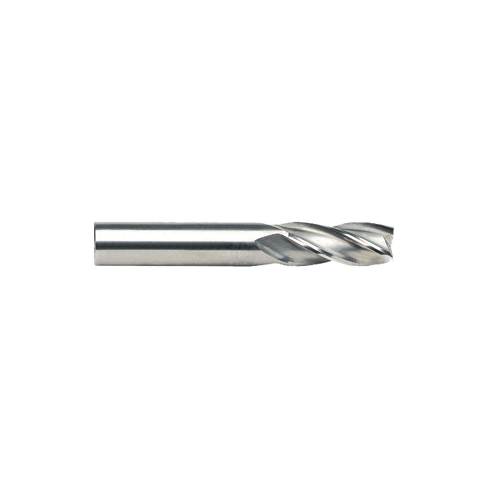 RUSHMORE USA 102772 2.50mm Size, 9.50mm LOC, 4 Flute, Bright Solid Carbide Finishing End Mill
