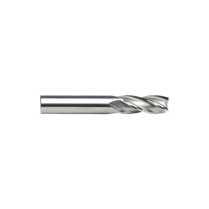 RUSHMORE USA 102772 2.50mm Size, 9.50mm LOC, 4 Flute, Bright Solid Carbide Finishing End Mill