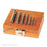 RUSHMORE USA 102909 3.00mm to 12.00mm Size, 4 Flute, Square End Solid Carbide End Mill Set