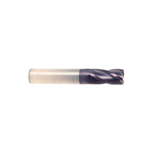 RUSHMORE USA 102922 3/8" Size, 1" LOC, 4 Flute, AlTiN Solid Carbide Finishing End Mill