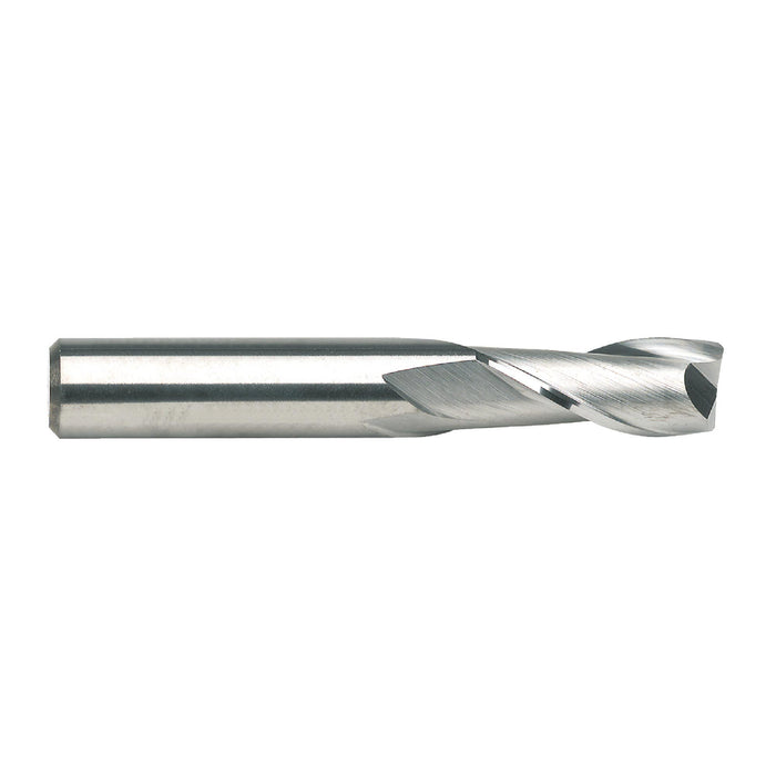 RUSHMORE USA 102958 7/64" Size, 3/8" LOC, 2 Flute, Solid Carbide 2 Flute Finishing End Mill